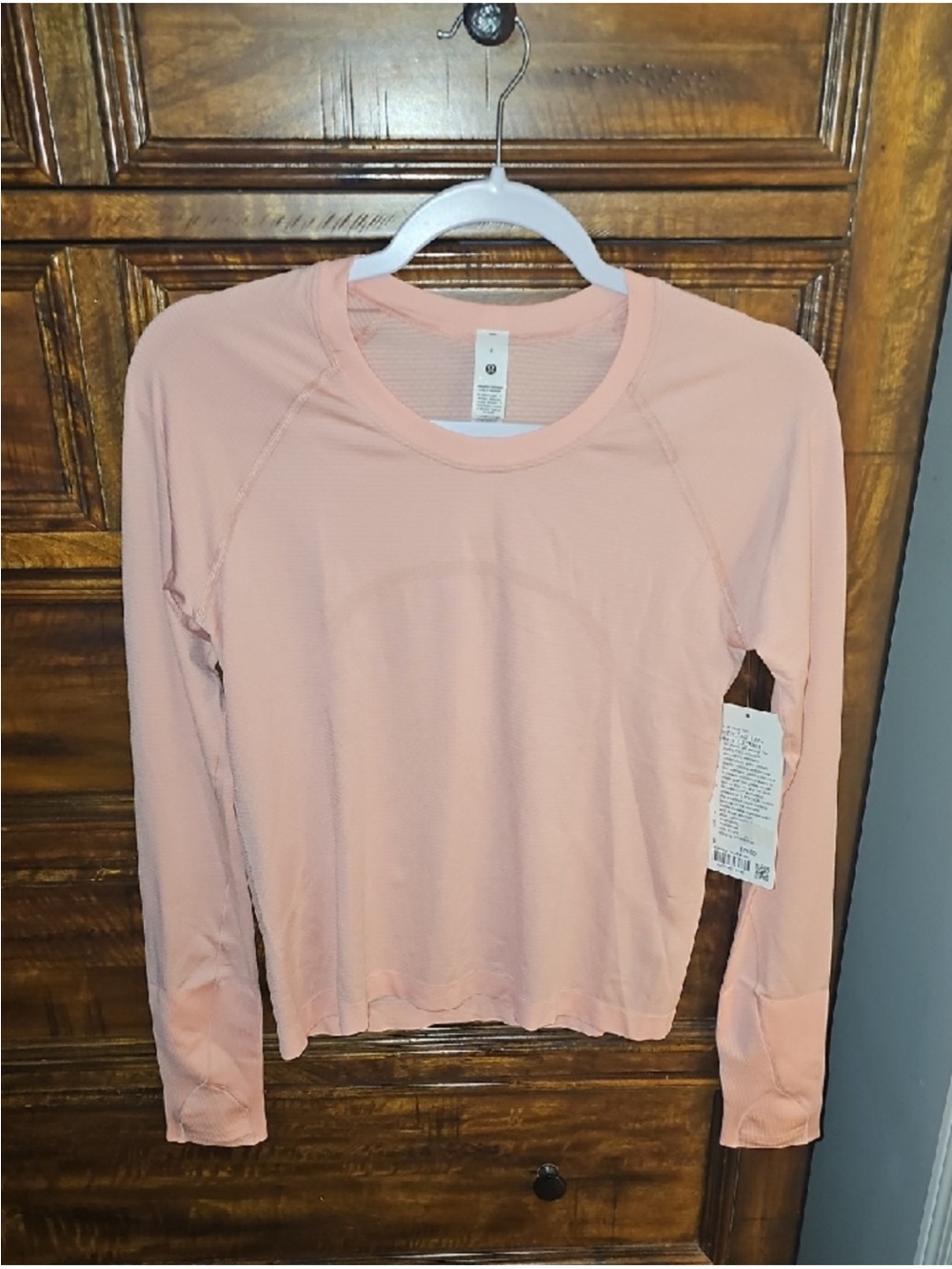 Lululemon Swiftly Tech Long Sleeve 2.0 Sz 8 BLCR NWTS